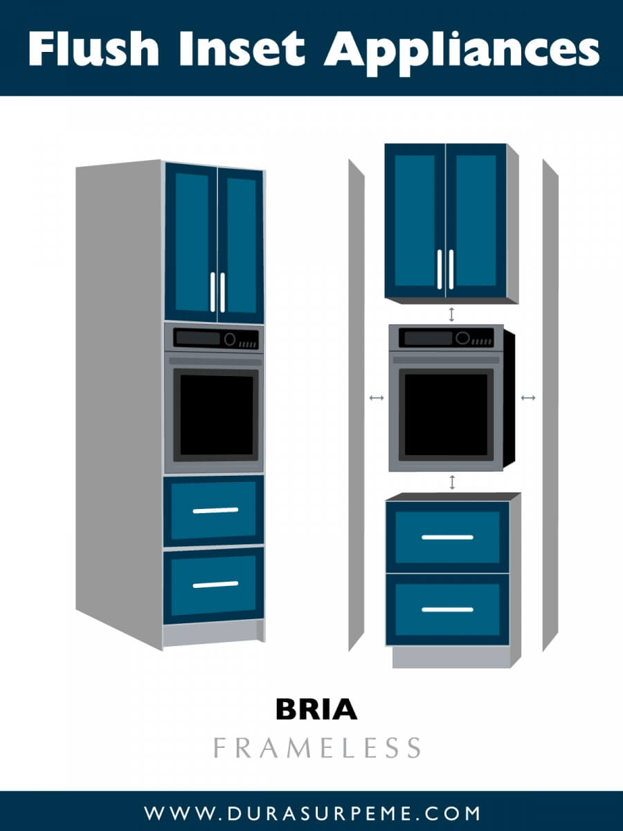 Kitchen Design 101: Flush Inset Appliances - Dura Supreme Cabinetry