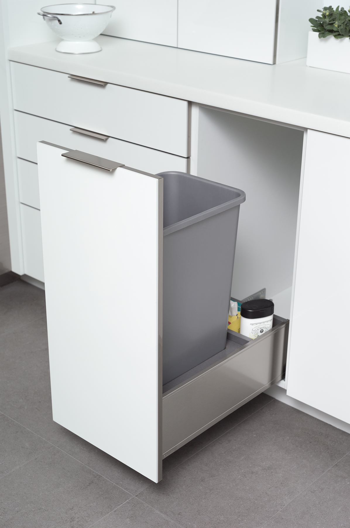 Kitchen Cabinets – Trash & Recycling Solutions – Cabinets of the