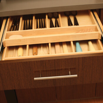 Drawer K-Cup Organizer with Drawer Partitions - Dura Supreme Cabinetry