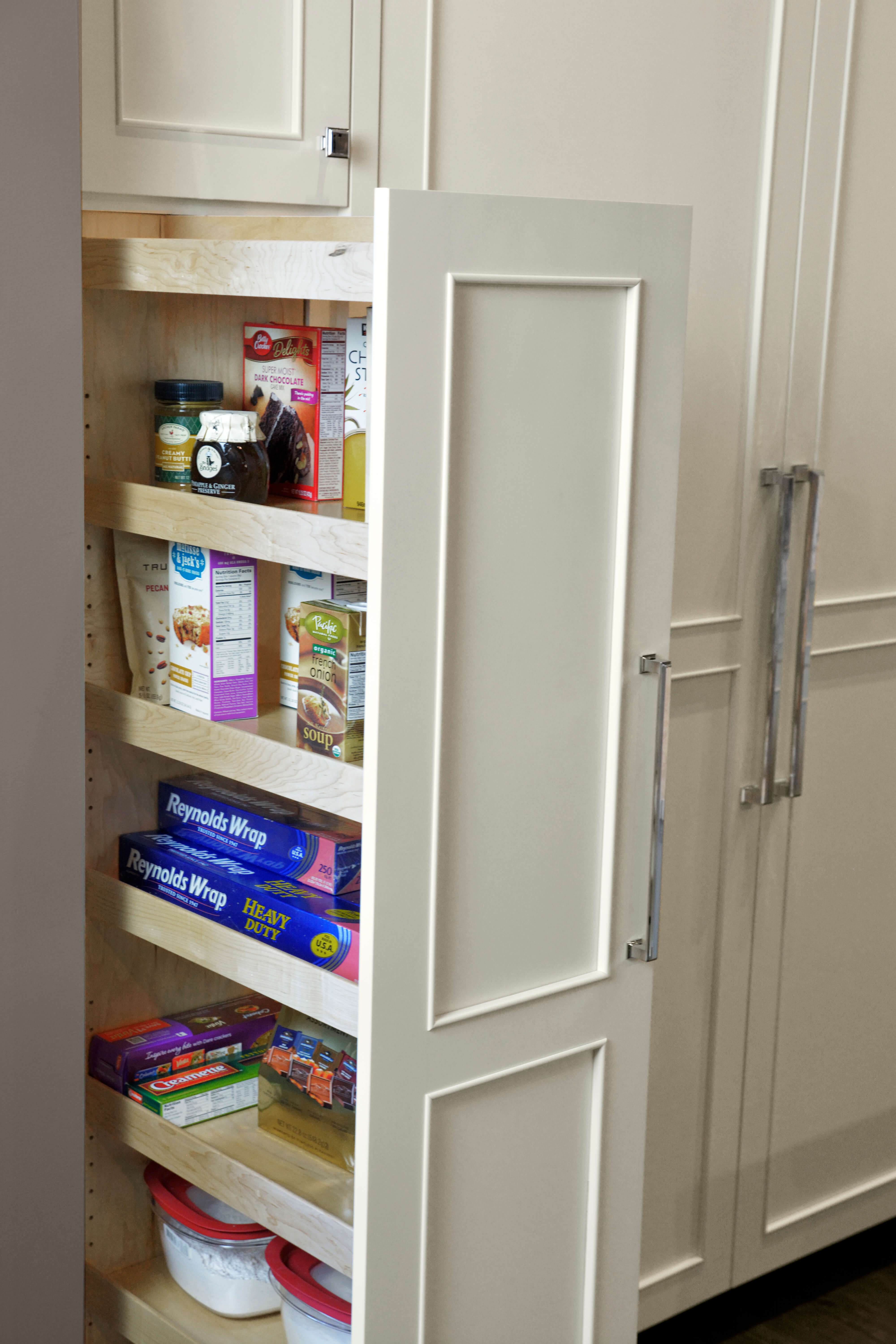 Tall Pull-Out Pantry - Wood - Dura Supreme Cabinetry