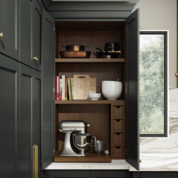 Storage Discussion: Behind Cabinet Doors - Dura Supreme Cabinetry