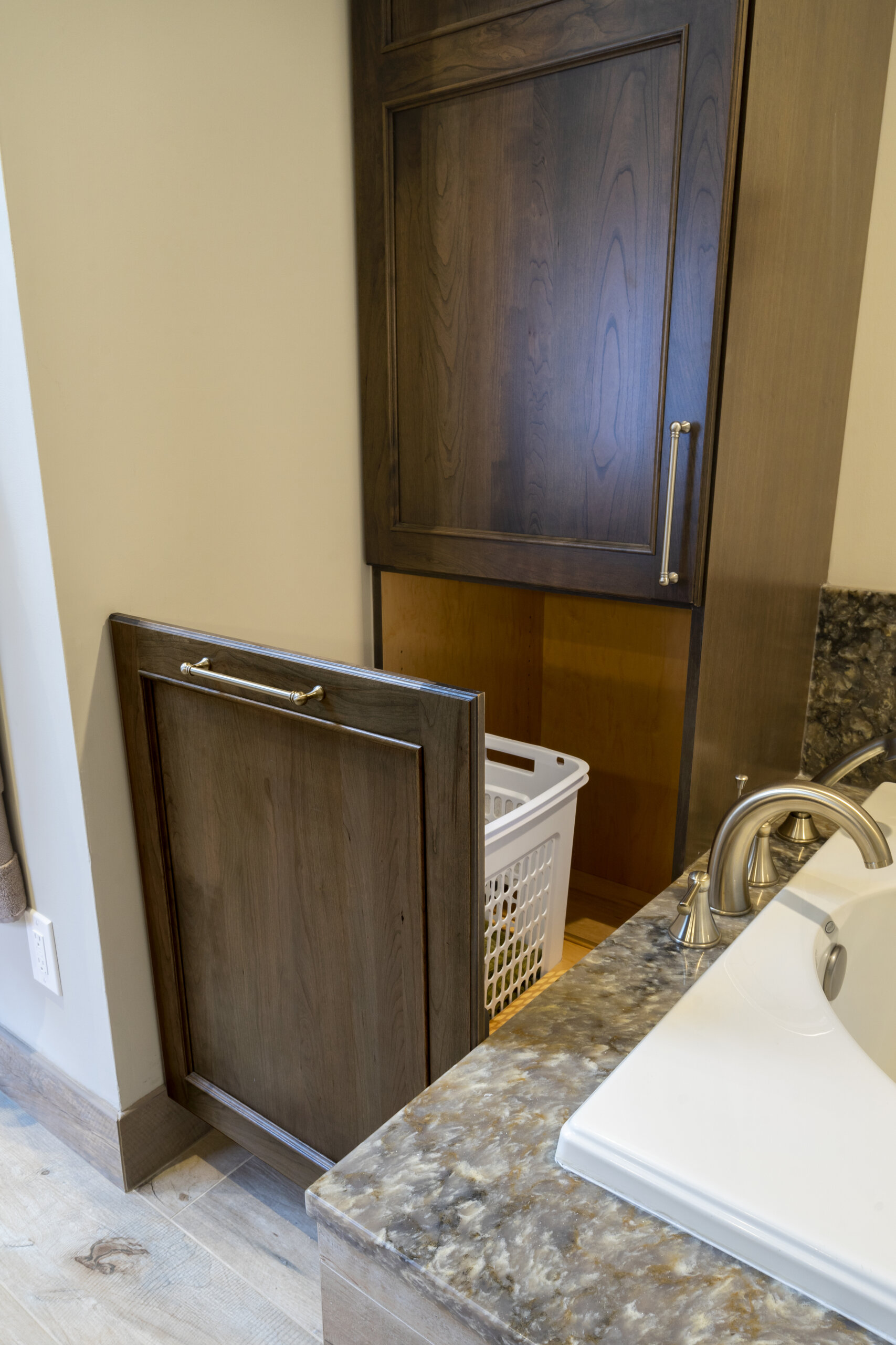 Wide Vanity Pull-Out Storage - Dura Supreme Cabinetry