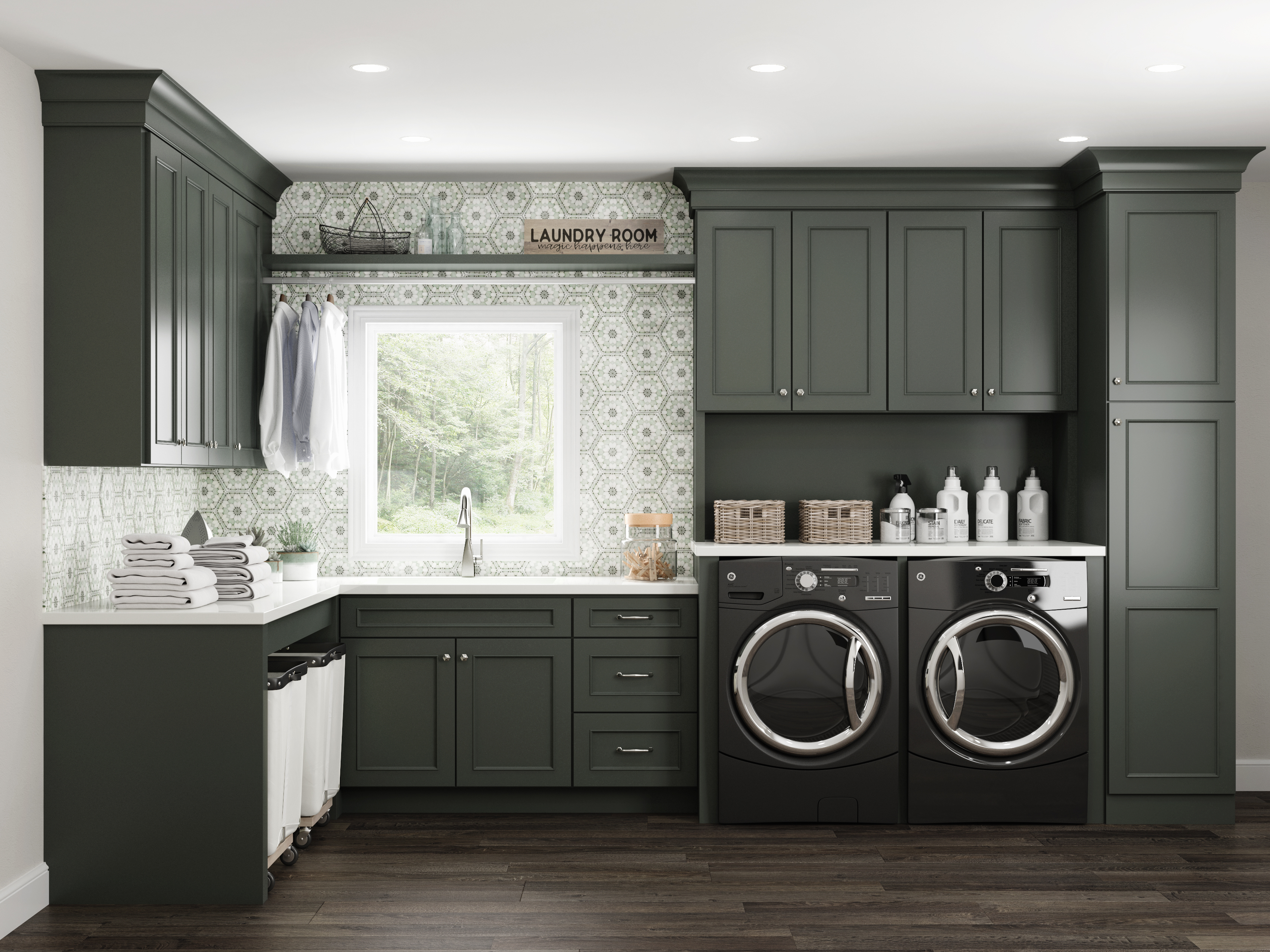 Laundry Room Sink Ideas (Utility Sink And Cabinet Design