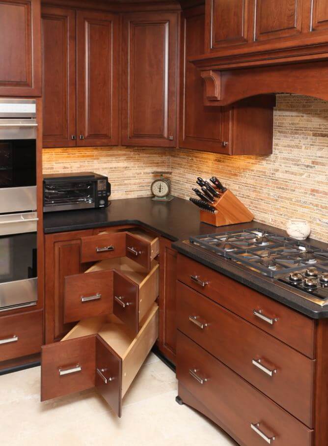 Corner Base That Maximize Your Kitchen Storage Space Dura