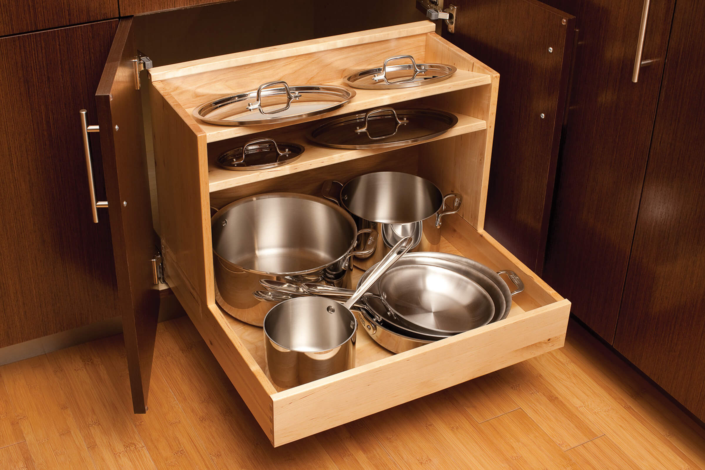 Deep Drawer Organizer for Stainless Steel Drawers - Dura Supreme