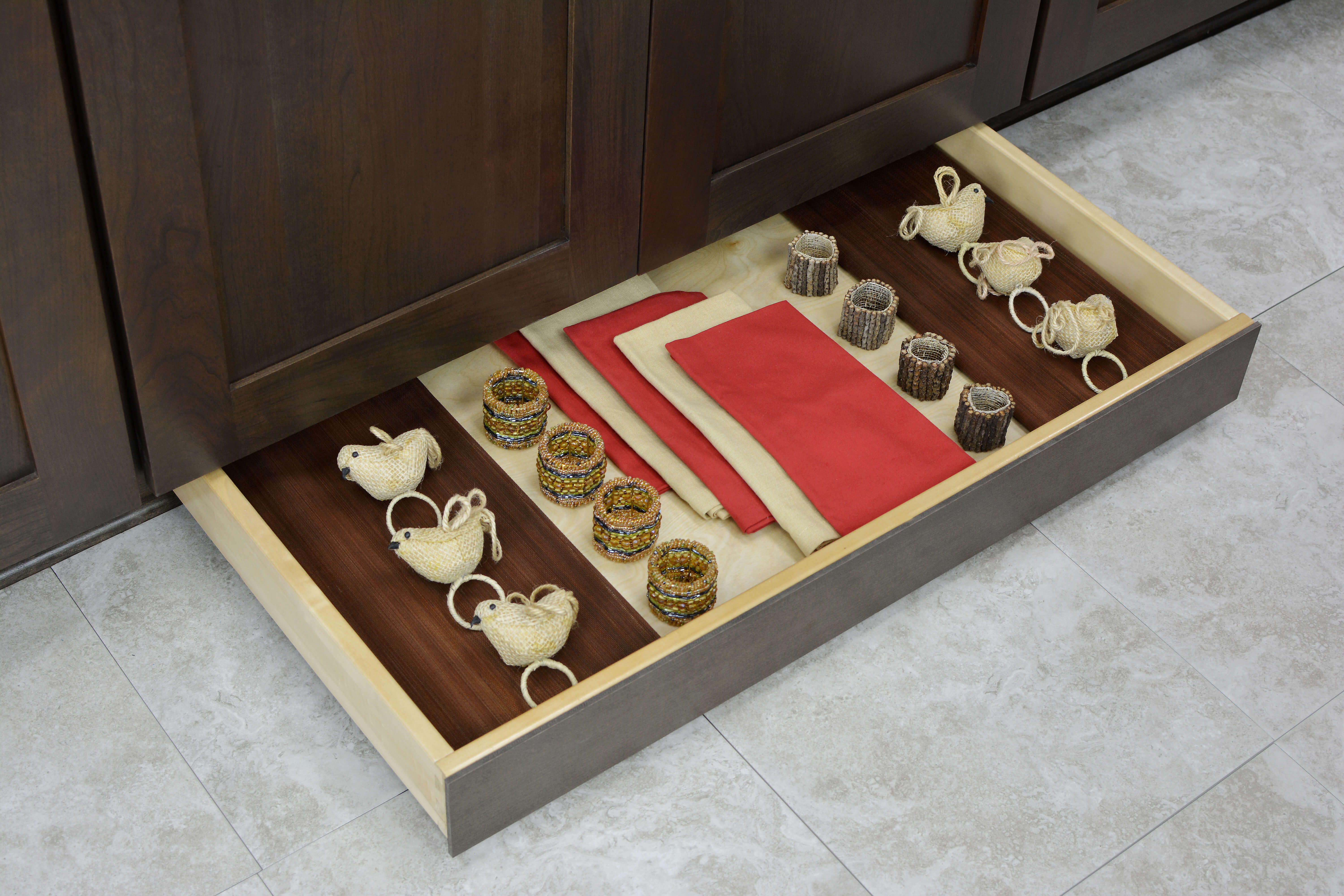 Two-Tier Drawer with Drawer K-Cup Organizer - Dura Supreme Cabinetry